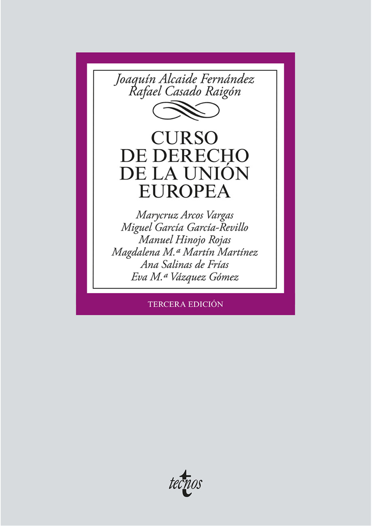 Curso de Derecho de la Unión Europea