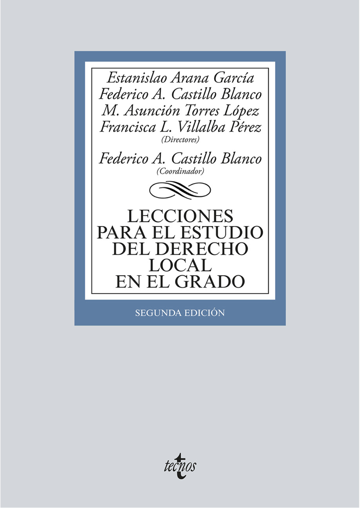 Lecciones para el estudio del derecho local