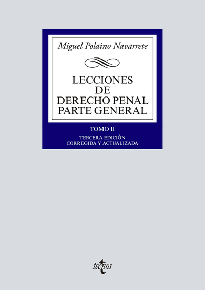 Lecciones de Derecho Penal Parte general. Tomo II