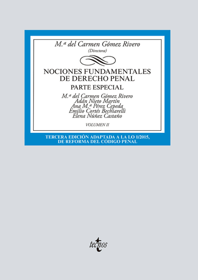 Nociones fundamentales de Derecho Penal
