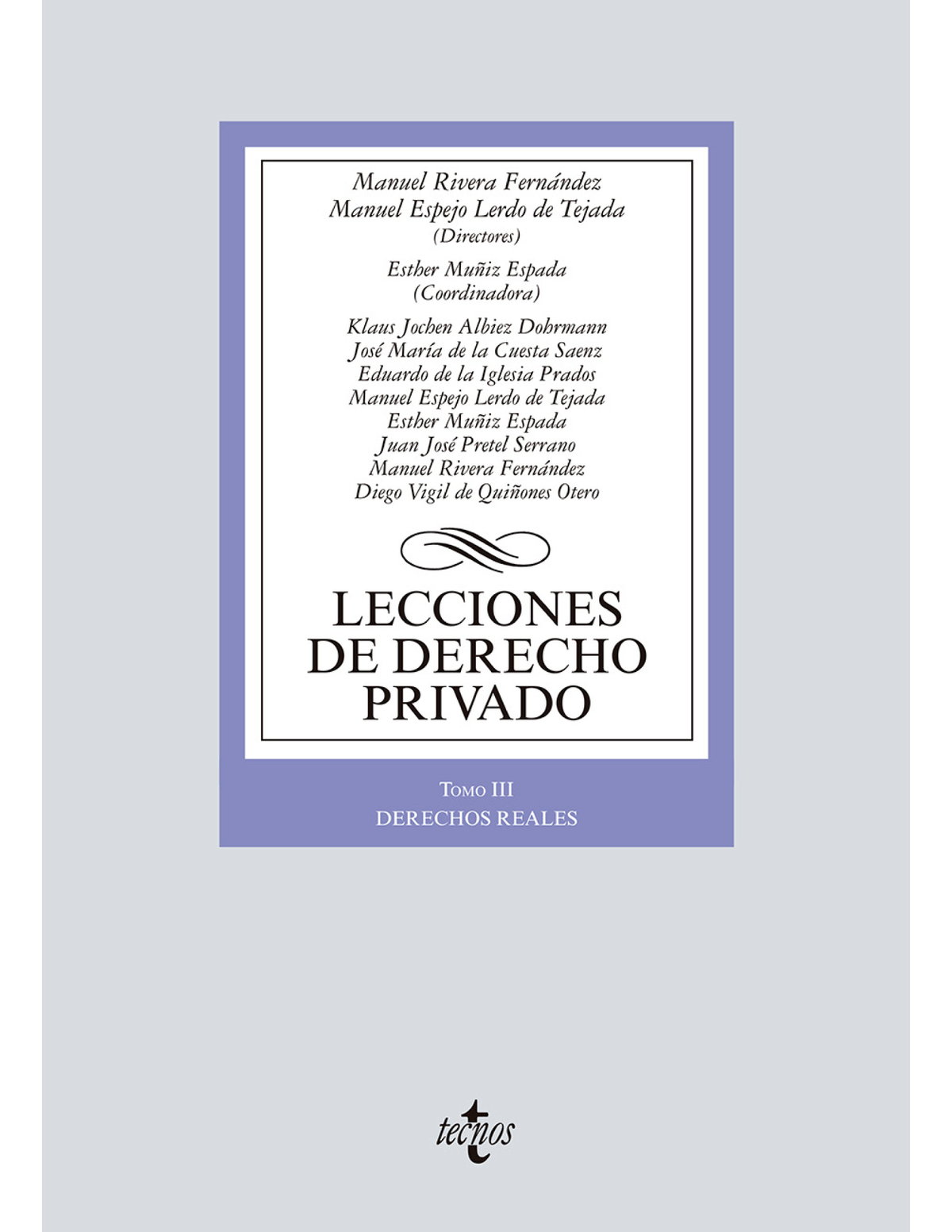 Lecciones de Derecho Privado