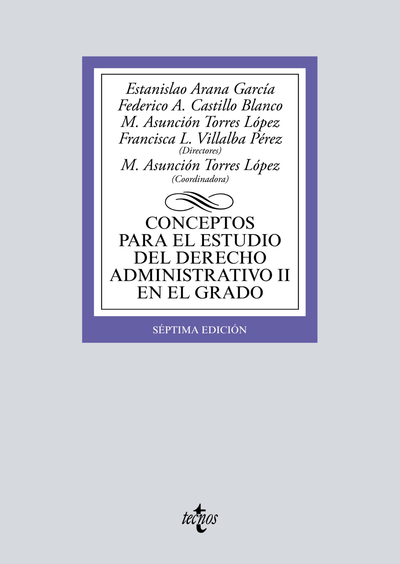 Conceptos para el estudio del derecho administrativo II en el grado