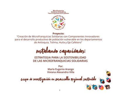 Instalando capacidades: estrategia para la sostenibilidad de las microfranquicias solidarias