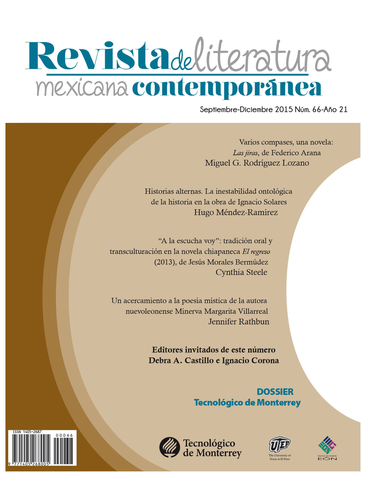 Revista de Literatura Mexicana Contemporánea (66)
