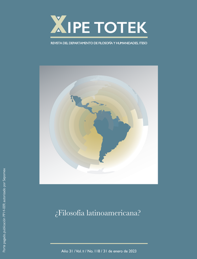 Xipe totek, 2 (118): ¿Filosofía latinoamericana?