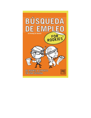 Búsqueda de empleo For Rookies: de rookie a experto en una semana