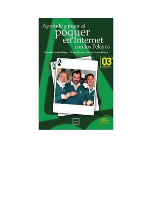 Aprende a jugar al póquer en Internet con los Pelayos