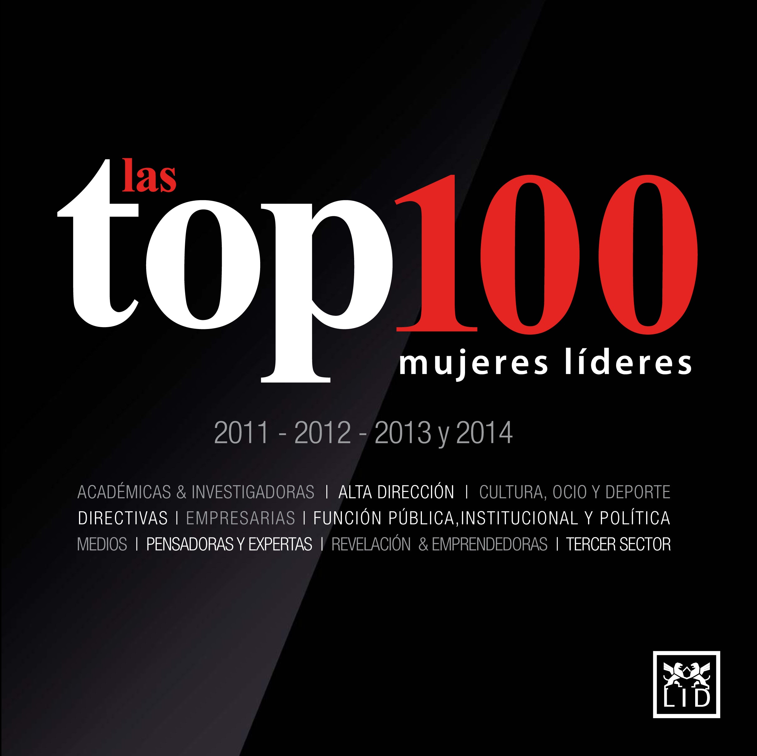 Las top 100 mujeres líderes: 2011, 2012, 2013 y 2014
