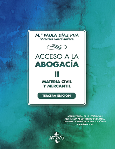 Acceso a la abogacía II: materia civil y mercantil