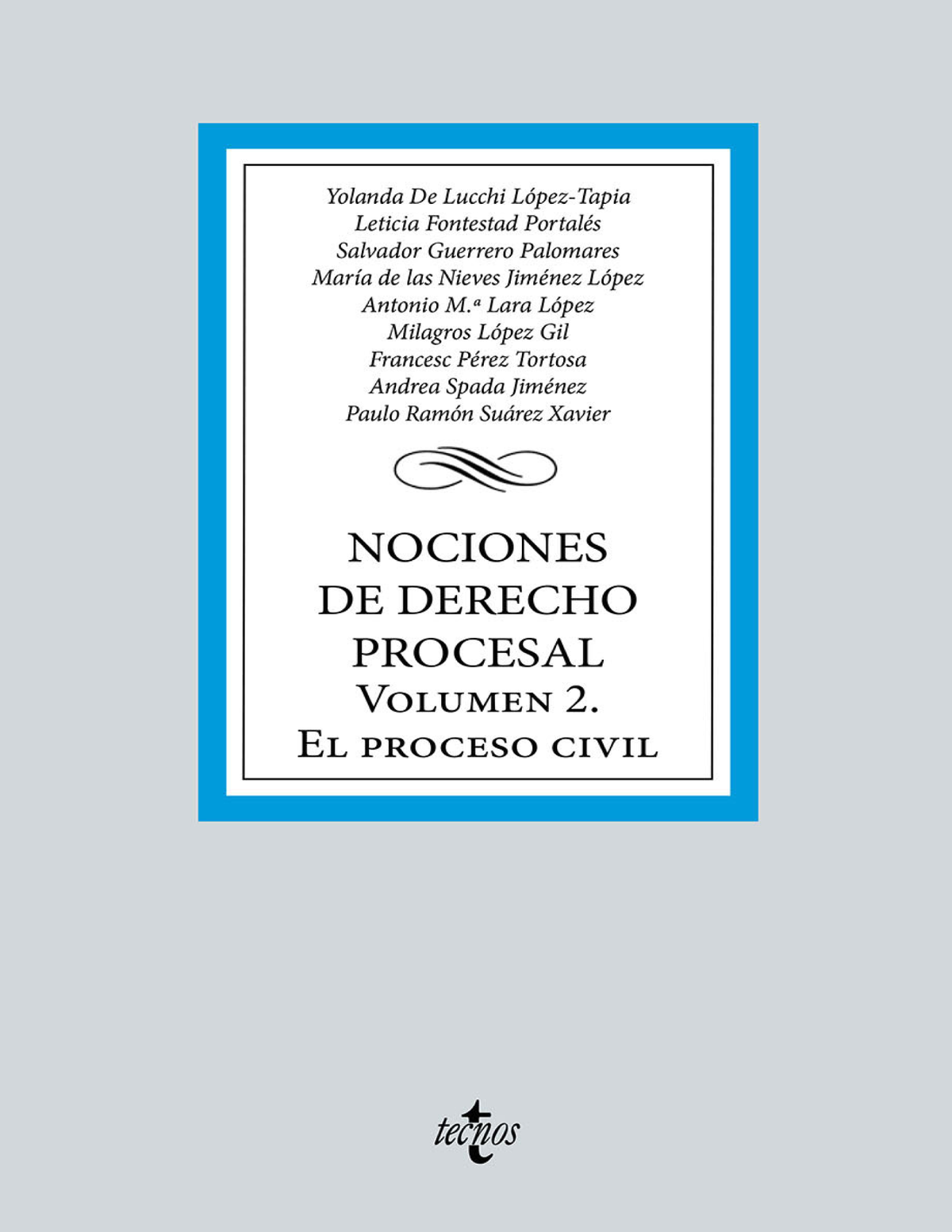 Nociones de Derecho Procesal: Volumen 2. El proceso civil