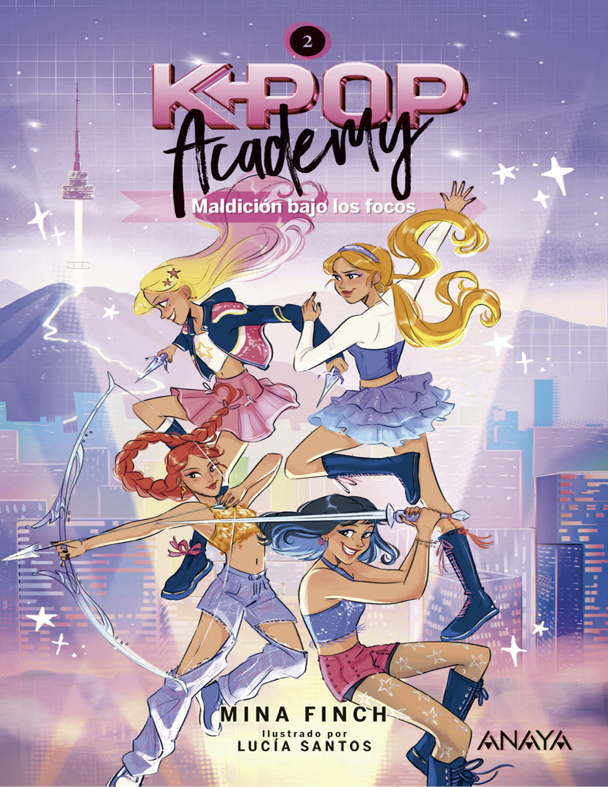 K-pop Academy. Maldición bajo los focos: libro 2