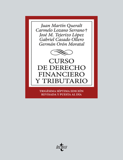Curso de Derecho Financiero y Tributario