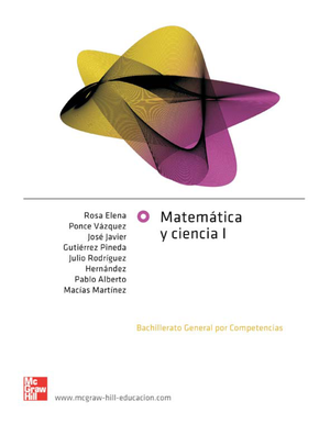 Matemática y ciencia I