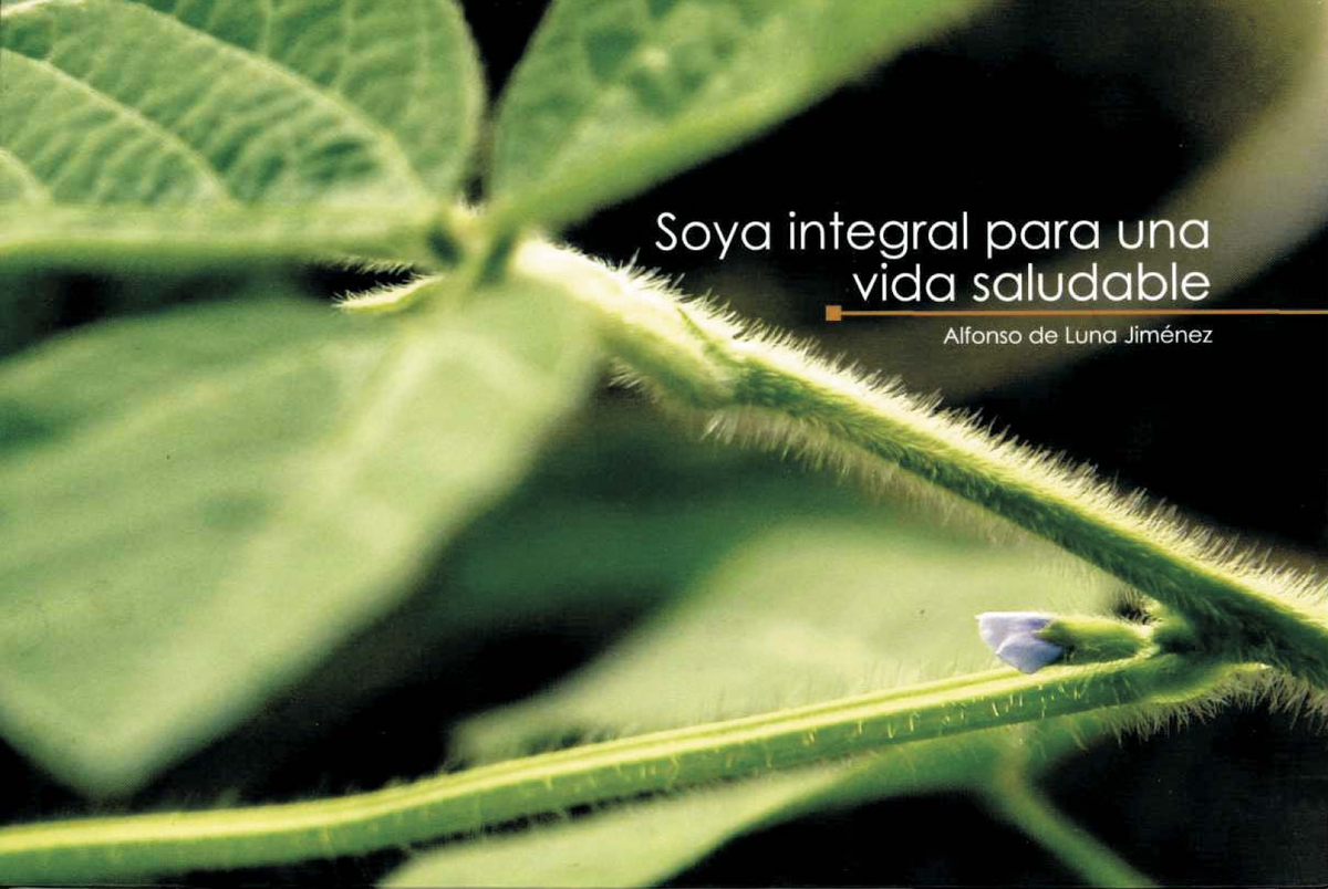 Soya integral para una vida saludable