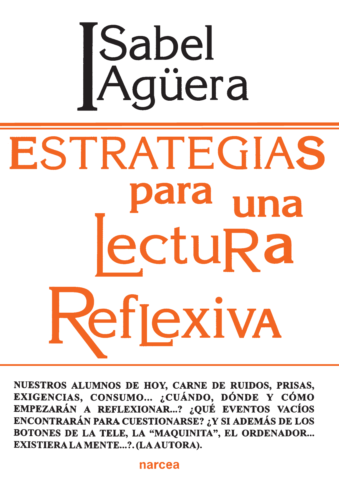 Estrategias para una lectura reflexiva
