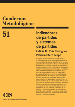 Indicadores de partidos y sistemas de partidos