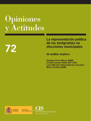 La representación política de los inmigrantes en elecciones municipales