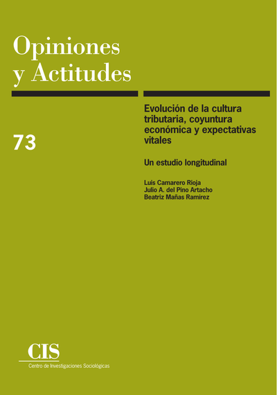 EvoluciÃ³n de la cultura tributarla, coyuntura econÃ³mica y expectativas vitales: un estudio longitudinal