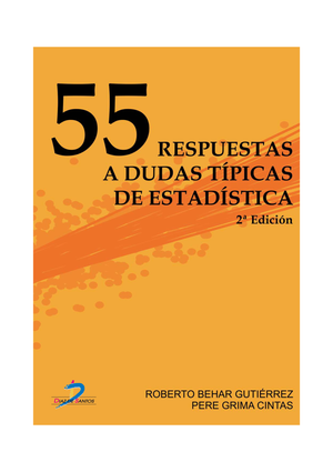 55 Respuestas a dudas típicas de estadísticas