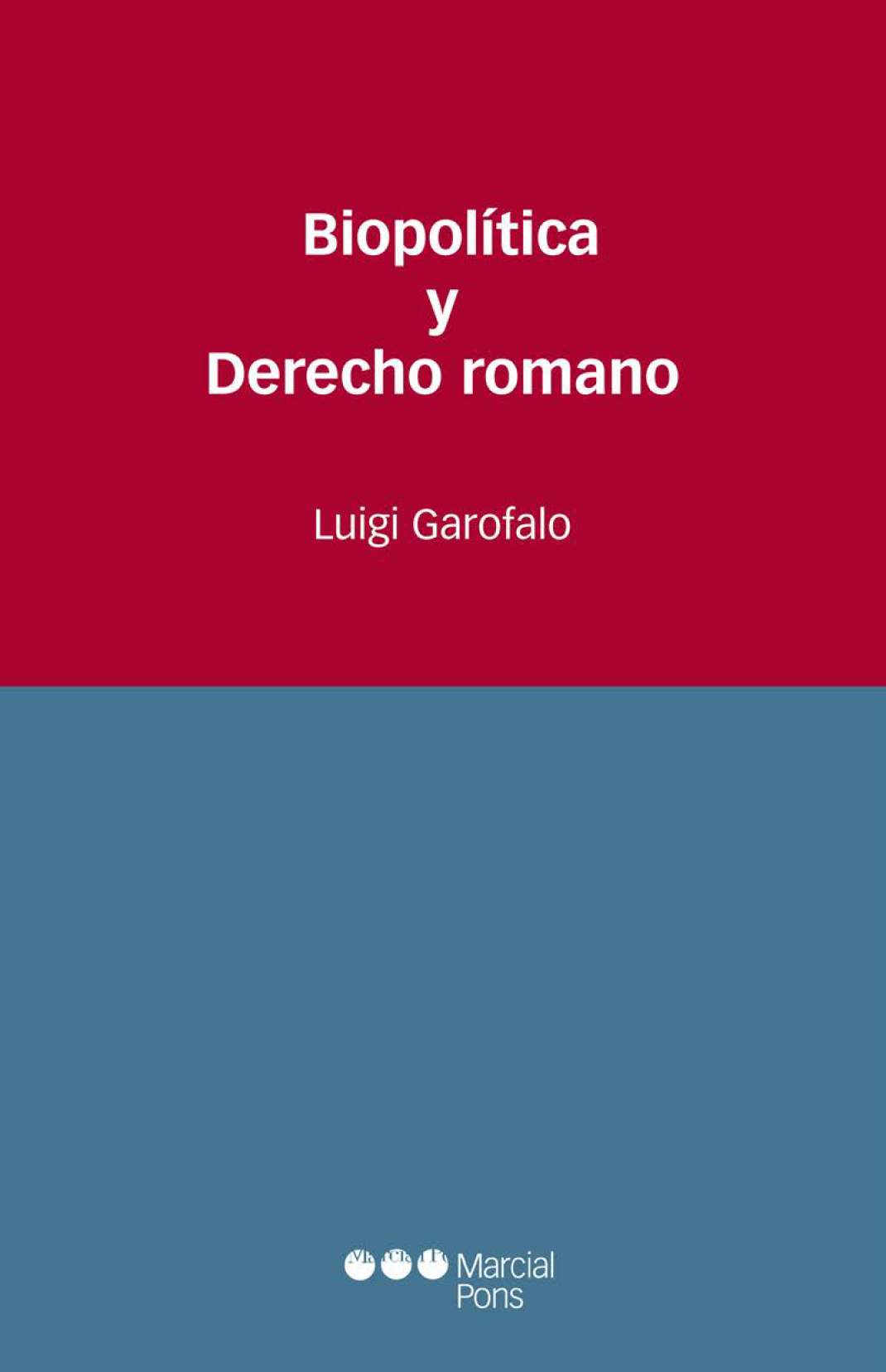 Biopolítica y Derecho Romano
