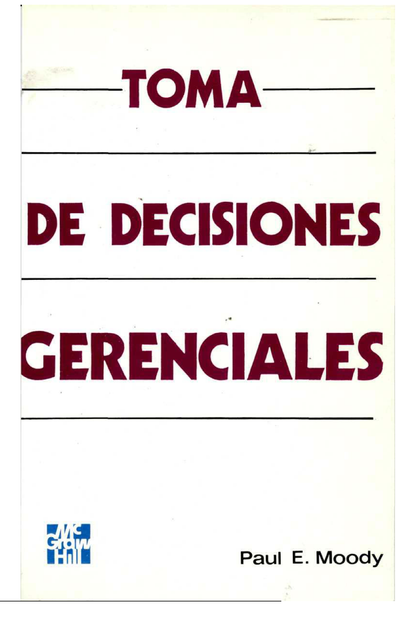 Toma de decisiones gerenciales