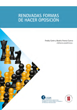 Renovadas formas de hacer oposición