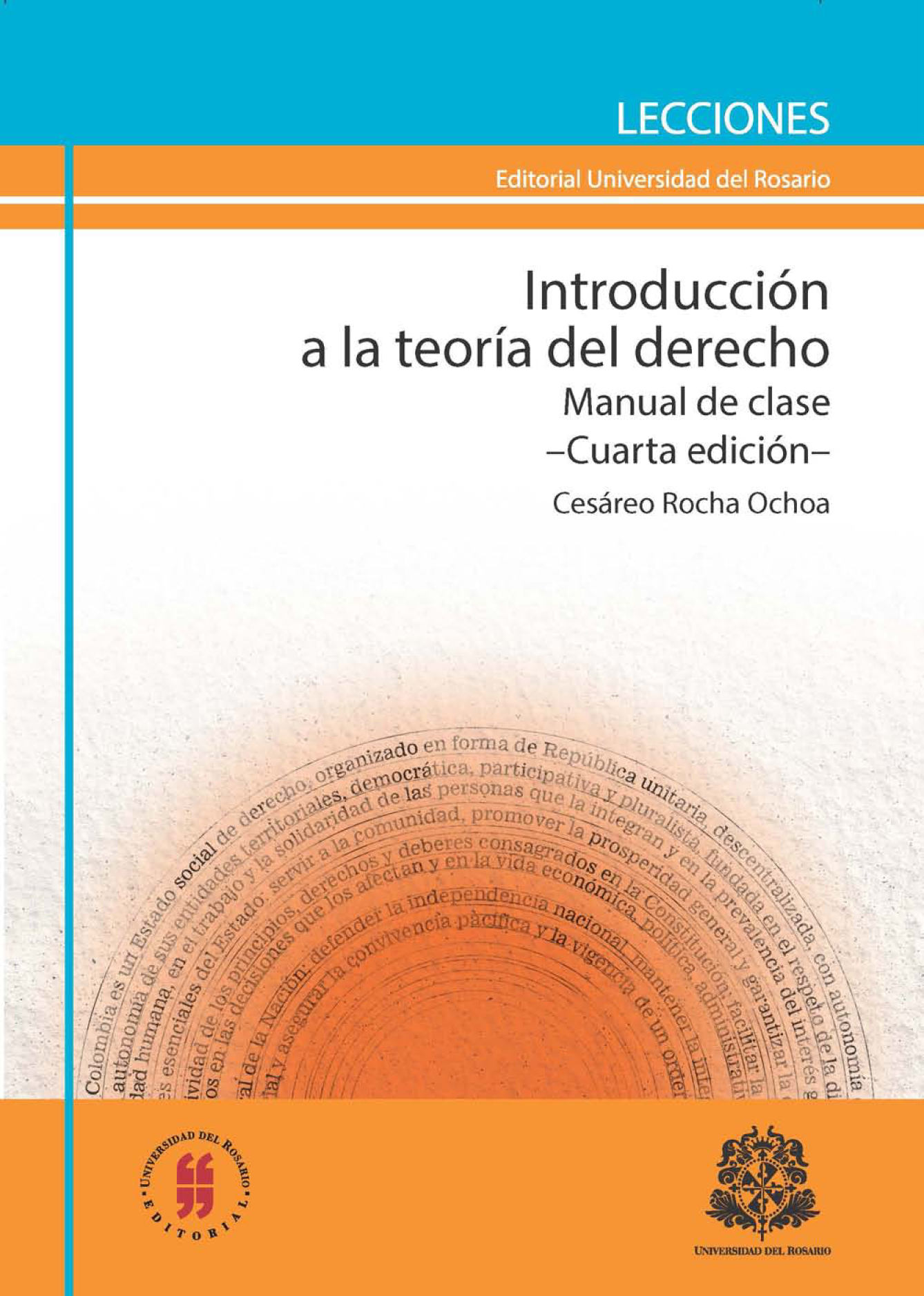 Introducción a la teoría del derecho: manual de clase