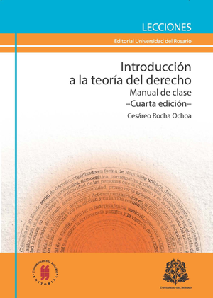 Introducción a la teoría del derecho: manual de clase