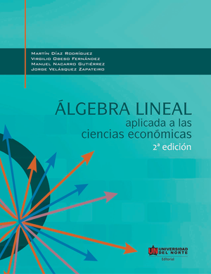 Álgebra lineal aplicada a las ciencias económicas