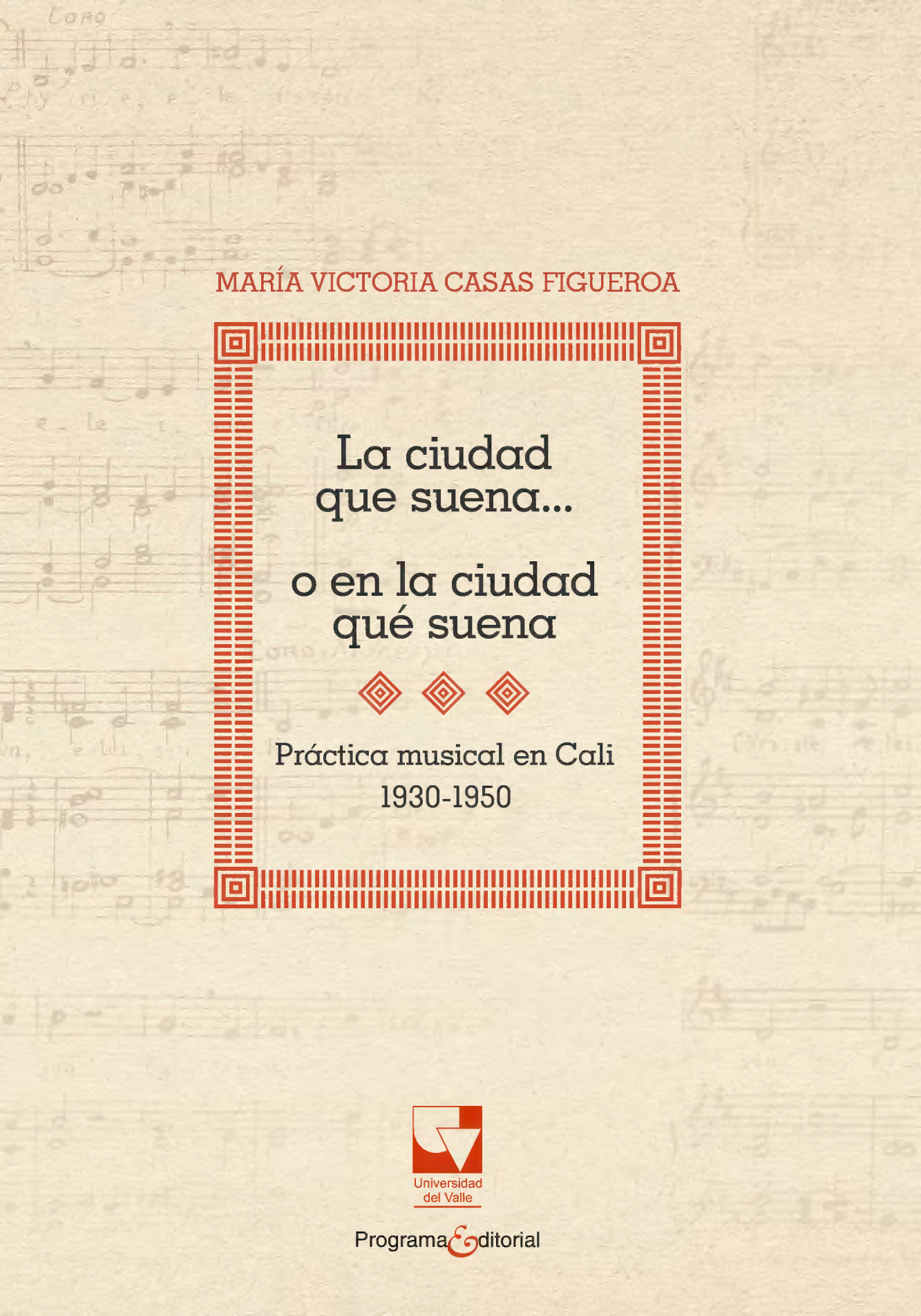 La ciudad que suena...o en la ciudad qué suena: práctica musical en Cali 1930-1950