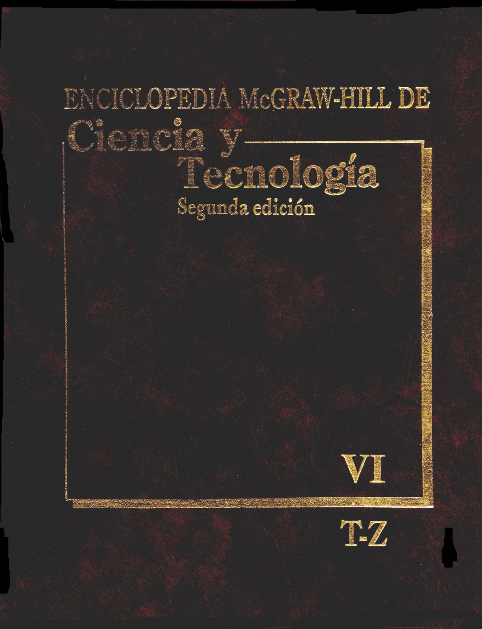 Enciclopedia MGH de ciencia y tecnología. Tomo VI