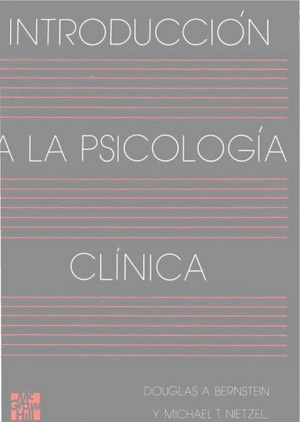Introducción a la psicología clínica