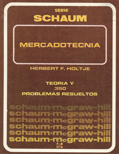 Teoría y problemas de mercadotecnia