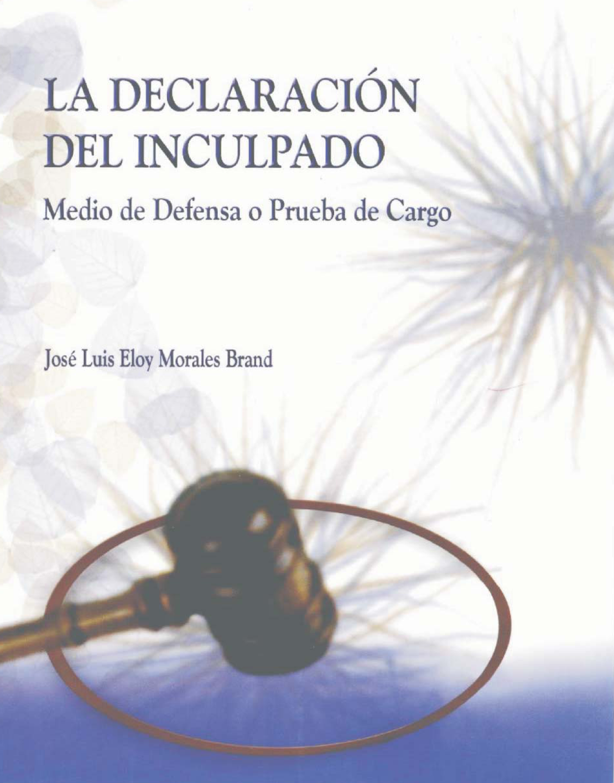 La declaración del inculpado como medio de defensa o prueba de cargo (eliminación de la prueba de confesión del sistema de justicia penal mexicano)