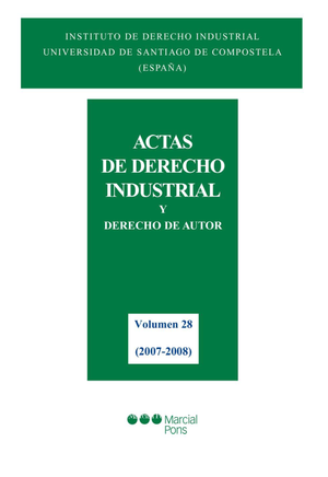 Actas de Derecho Industrial y Derecho de Autor XXVIII