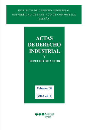 Actas de Derecho Industrial y Derecho de Autor XXXIV