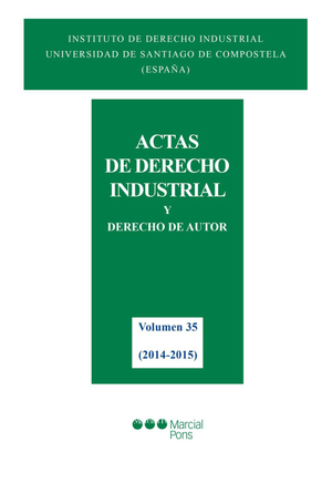 Actas de Derecho Industrial y Derecho de Autor XXXV