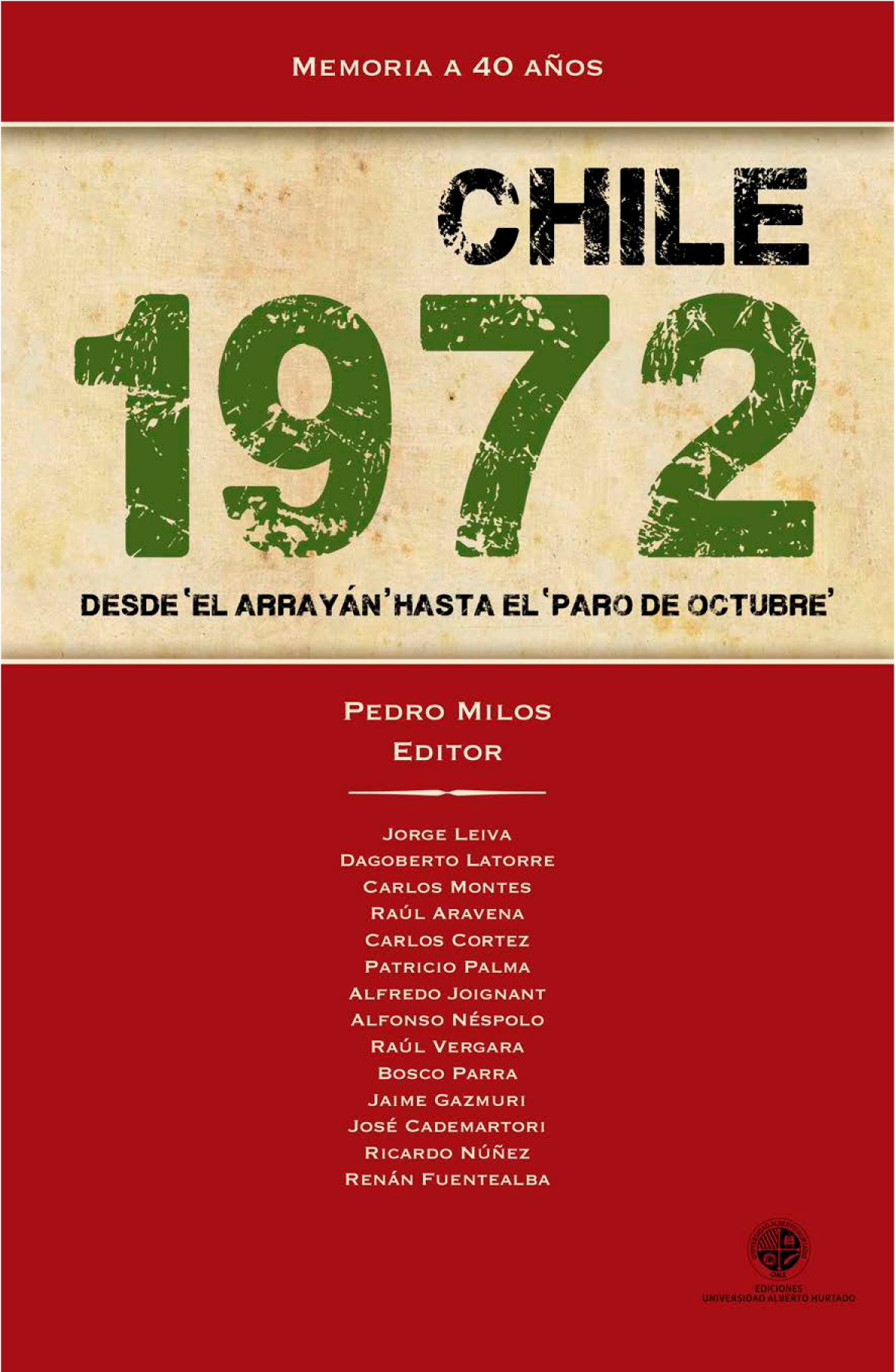 Memoria a 40 años: Chile 1972: desde 'El Arrayán' hasta el 'paro de octubre'