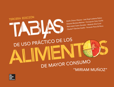 Tablas de uso práctico de los alimentos de mayor consumo